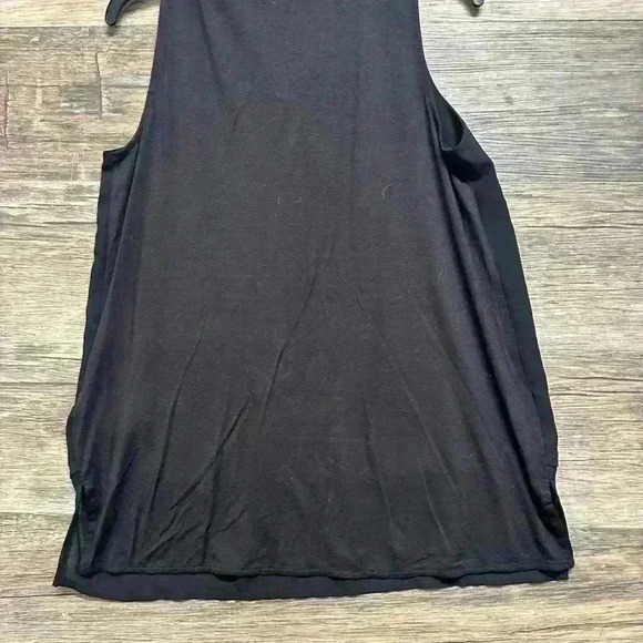 MICHAEL Michael Kors Black Lace-Up Coverup Tank - Picture 2 of 4